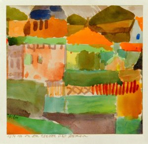 In the Houses of St. Germain by Paul Klee